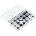 thumbnail image 2 of Fyydes Retaining Ring Fastener,C Clip,225Pcs C Clip Circlip Snap Ring Retaining Fastener Hardware Set Kit For Machine Vehicle, 2 of 8