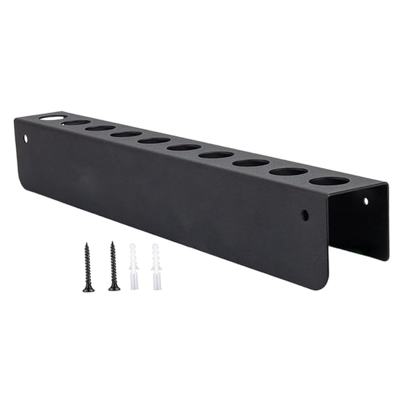 Organizador de detalles de coche para montaje en pared, resistente, fácil de instalar, 42 x 6 x 6 cm