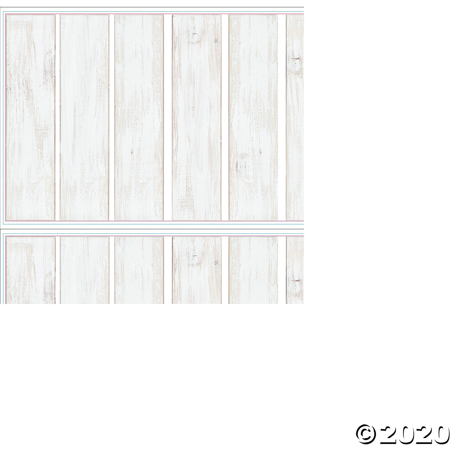 Shiplap Wood Plank Peel & Stick Giant Wall Decals