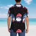 thumbnail image 6 of Goofa Gnome Independence Day Hawaiian Shirt for Men, Unisex Summer Beach Casual Short Sleeve Button Down Shirts,Aloha Tropical Floral print shirt-Medium, 6 of 9