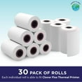 Thermal Paper for Clover POS (Clover Flex Thermal Printer) by Paper