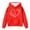 Red, variant on Toddler Girls Hoodies Sweatshirts Winter Warm Pullover With Pocket Cute Horse Print Long Sleeve Hooded Sweatshirt Kids Clothing Black Size 4-5T