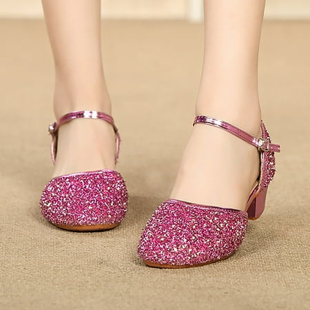 

8QIDA Sandals Girl Comfortable Wide Width Toddler High Heels Girls High Heels High Heels for Girls 26