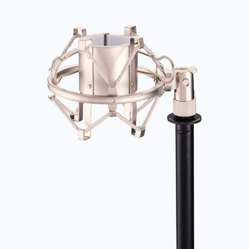 On Stage MY410 Studio Microphone Shock Mount, Champagne