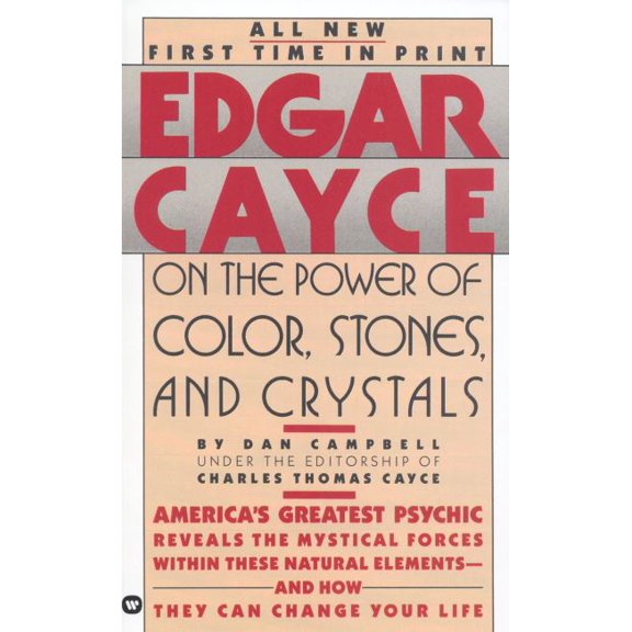 Pre-Owned Edgar Cayce on the Power of Color, Stones, and Crystals (Mass Market Paperback) 0446349828 9780446349826
