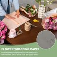 thumbnail image 4 of Uxcell Flower Wrapping Paper, Iridescent Double Sided Florist Packaging Gray, 4 of 7