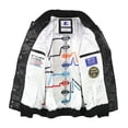 thumbnail image 3 of STARTER Mens Carolina Panthers Varsity Jacket, Black, X-Large, 3 of 4