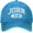 Blue, variant on John 3:16 Christian Faith Believer Jesus Cowboy Hat Men Vintage Baseball Cap Women Dad Hat Sun Hat Trucker Hat Black