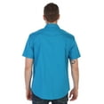 thumbnail image 3 of Gioberti Mens Casual Western Solid Short Sleeve Shirt with Pearl Snaps, 3 of 4