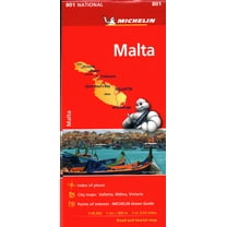Maps/Country (Michelin) Michelin Malta Map 801, (Paperback)