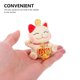 thumbnail image 5 of unbranded De Maneki Neko De Resina Multicolor Con Movimiento Para Hogar Y Oficina, 5 of 8