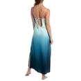 thumbnail image 3 of La Blanca Women's Oasis Beach Maxi Dress Ombré Cover-Up-Blue / L, 3 of 5