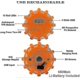 thumbnail image 3 of Usb Rechargeable Led Road Flares Emergency Lights-roadside Warning Car Safety Beacon Flashing Disc F, 3 of 3