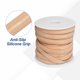 thumbnail image 4 of Banda Elástica Antideslizante Uxcell, 3/8 Pulgadas x 20 Yardas Caqui Claro Banda de Poliéster Silicona para Accesorios de Ropa Pelucas, 4 of 6