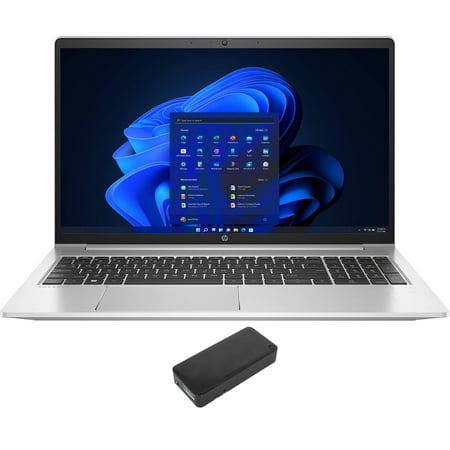 HP ProBook 450 G9 Home/Entertainment Laptop (Intel i7-1225U 10-Core, 15.6in 60Hz Full HD (1920x1080), Intel UHD, 8GB RAM, 512GB PCIe SSD, Backlit KB, Wifi, USB 3.2, Win 11 Pro) with DV4K Dock