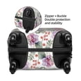 thumbnail image 4 of Lsque Orchids Flowers Printed Luggage Cover, Travel Luggage Protector,Scratch and Dirt Resistant, Fits 18-32 Inch Luggage - Medium, 4 of 9