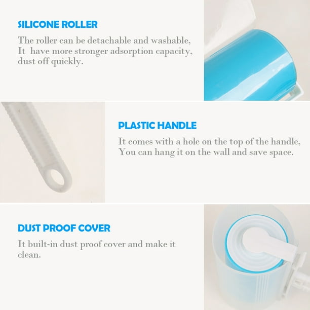 ACCEDE Reusable Lint Roller Sticking Dandruff Hair Dust Wool Removal