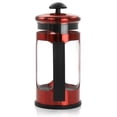 thumbnail image 3 of Mr. Coffee 30oz Glass and Stainless Steel French Coffee Press in Red, 3 of 3