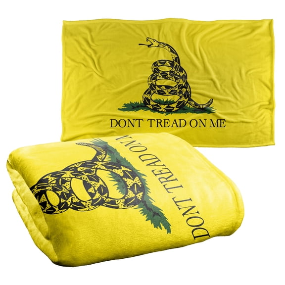 Dont Tread Flag Silky Touch Super Soft Throw Blanket 36" x 58"
