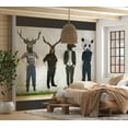 thumbnail image 6 of Tiptophomedecor Abstract Wallpaper Wall Mural - Man Or Animal?, 6 of 7
