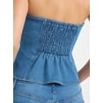 thumbnail image 4 of Sofia Vergara Women's Buttoned Tube Top, Sizes XS-XXL, 4 of 13