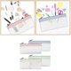 thumbnail image 5 of 4 Pieces Money Bags With Zipper, Cash Envelopes,money Pouch, Clear Bank Deposit Bags, Bank Bag, Cash Bag, Coin Bag, 5 of 5