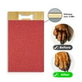 thumbnail image 1 of Dog Scratch Pad for Nails Bamboo 15.75" x 8.66" Durable Dog Scratching Board Red, 1 of 10