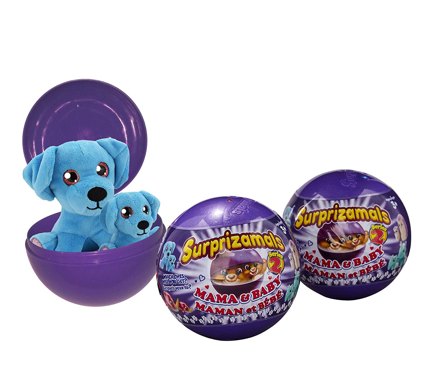 Mama Baby 3 Pack Mystery Balls With 2 Collectible Plush Toys Series 2 3 Pack Of Surprizamals Mama Baby Mystery Balls With Collectible By Surprizamals Walmart Com Walmart Com Mama Baby 3 Pack Mystery Balls With 2 Collectible Plush Toys Series 2 3 Pack Of Surprizamals Mama Baby Mystery Balls With Collectible By Surprizamals Walmart Com Walmart Com