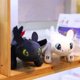 thumbnail image 3 of Peluche cómo entrenar a tu dragón, juguetes Kawaii, dinosaurios blancos y negros, juguetes de peluche de animales, en Stock, regalo de cumpleaños para niños, 3 of 4