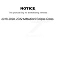 thumbnail image 2 of SIM Front Semi-Metallic Disc Brake Pads SIM-2178 for Car 2018-2020 2022-2025 Mitsubishi Eclipse Cross, 2 of 8