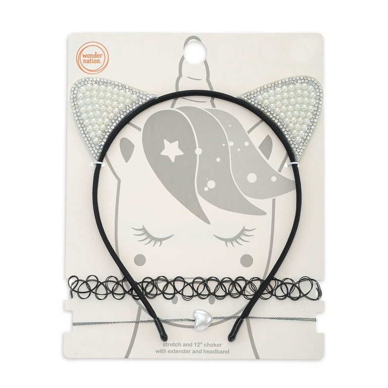 Cat Ears Rhinestone & Pearl Cat Ears Rhinestone & Pearl