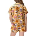 thumbnail image 5 of 4-5 Years Tween Short Sleeved And Shorts Set Halloween Parties Bluey Halloween Costume Pumpkin Pjs, 5 of 5