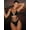 black, variant on 2026 New Women Halter Cutout Gold Bead Strappy 2 Piece Bikini Set High Cut Beach Swimsuit