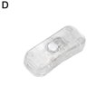 thumbnail image 4 of Interruptor basculante en línea de encendido/apagado, 2 A, 2-3 núcleos, 4 colores flexibles (negro, blanco, bronce), aislamiento de PVC, alta conductividad, uso prolongado., 4 of 5