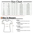 thumbnail image 3 of Sentmoon Tunique Blouse pour Femmes Col Rond Manches Courtes Hauts Mignons Décontractés Basiques Grande Taille Vêtements pour Femmes 2025 Soldes Aujourd'hui Prime, 3 of 6