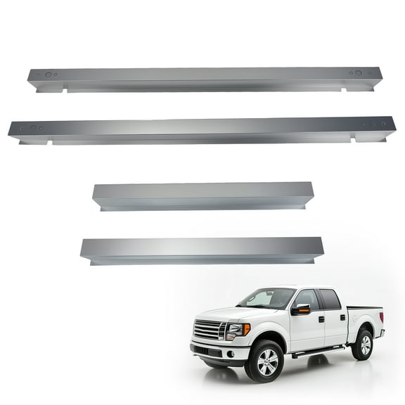 maXpeedingrods Truck Bed Support Crossmembers Kit Compatible with Ford F150 2004-2014 Pickup, Fits 5.5/6.5/8 Foot Bed Rails
