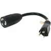 Tripp Lite Model P044-06I 6" NEMA-L5-20R to NEMA-5-20P 12AWG Heavy Duty Power Adapter Cable Female to Male