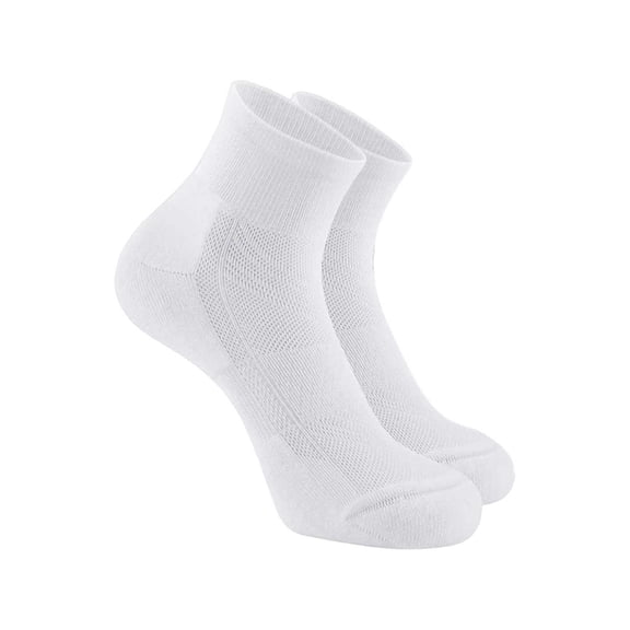 vzibsiv Socks for Womens&Mens White Cotton Breathable,Casual Sports Crew Socks Moisture Wicking