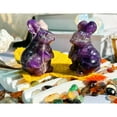 thumbnail image 3 of Ksopiavobs Amethyst Bunny Decor Crystals Rabbit Statue Pocket Polished Natural Gemstone Crystals Tiny Figurines for Office Room Desk Decoration Easter Ornament 1.5’’ Gifts Mom Grandma 1PC, 3 of 6