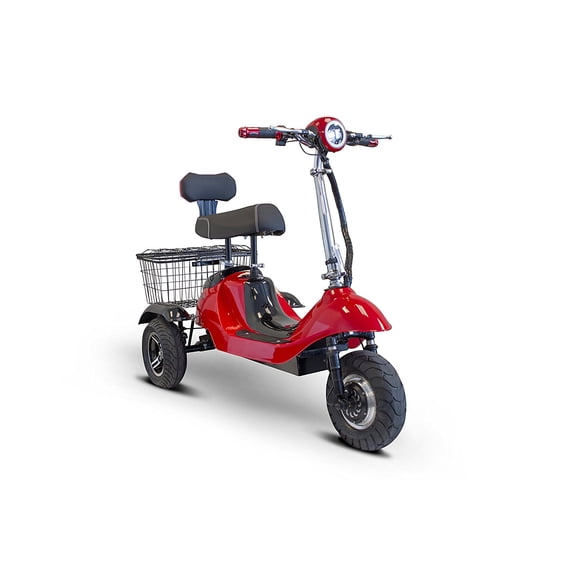 Ewheels Sporty Electric 3 Wheeled Mobility Scooter, 15 MPH EW-19