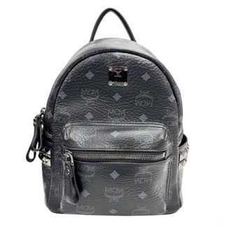 Pre-Owned Prada Triangle Logo Plate Backpack B2811F Black  display picture 3
