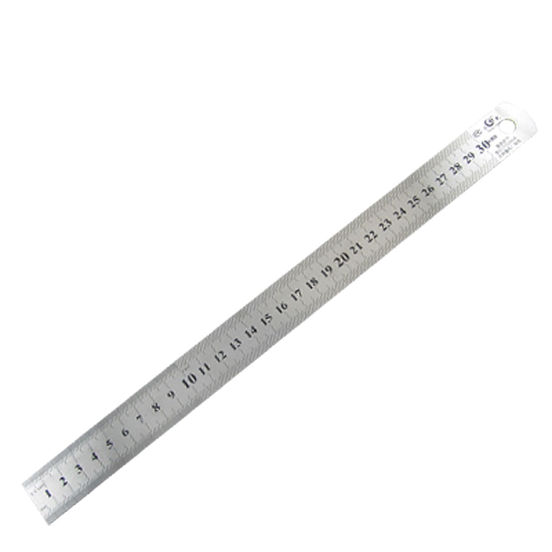 Stainless Steel Ruler 12-inch 30cm Straight Ruler Inches and Metric Scale 