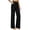 A1 Black, variant on Loose Linen Pants for Women Work Business Trousers Solid Color Slacks Baggy Trousers Palazzo Trousers Casual Straight Leg Pants Beach Pants for Womens Loose Fit Summer Pants Trousers 3XL