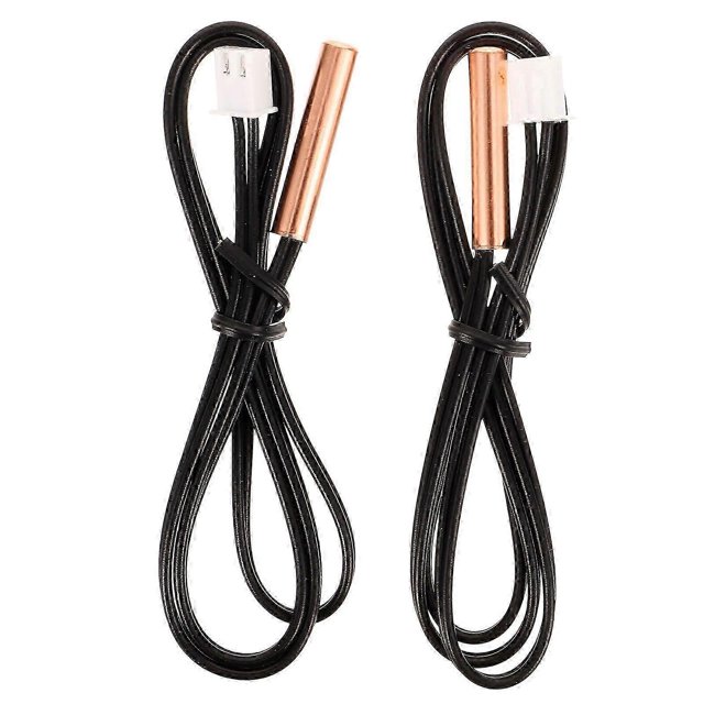 Air Conditioning Temperature Probe Air Conditioner Accessory Thermistor Probe Indoor Climate Control 2Pcs