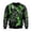 A-Green1125, variant on Lightning Skeleton Guitar Print Sweatshirts for Men Long Sleeve Pullover Tops