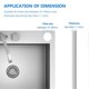 thumbnail image 3 of 3 Pcs Bath Tub Accessories Sink Soap Dispenser Plug Kitchen Sink Hole Plug Sink Soap Dispenser Cover Countertop Hole Covers, 3 of 3