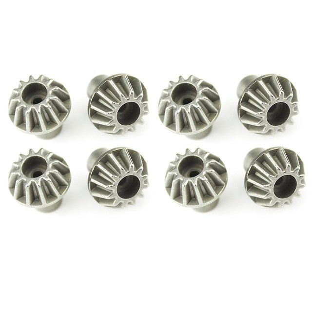 2 uds engranaje de Metal 12t para coche Wltoys 144001 124019 124018 12428 Rc
