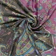 thumbnail image 6 of CosplaySpa Exquisite Paisley Pashmina Shawl - Luxurious Silk Scarf for Adult and Teen Women, 6 of 6