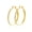 Gold(40mm), variant on Gold Plated Cubic Zirconia Hoop Earrings for Women, Large Lightweight Sparkly CZ Hoop Earrings, Hypoallergenic Fashion Statement Earrings, 30MM
