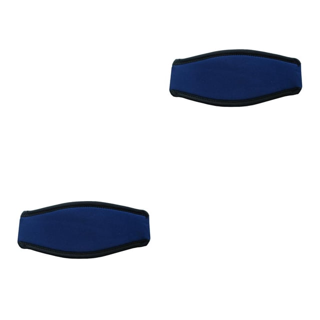 Wosthever Funda de correa de neopreno acolchada para buceo, protección de buceo, acondicionador de cabello, almohadilla para cinturón, gafas de natación Armada 2piezas Wosthever CBP499403